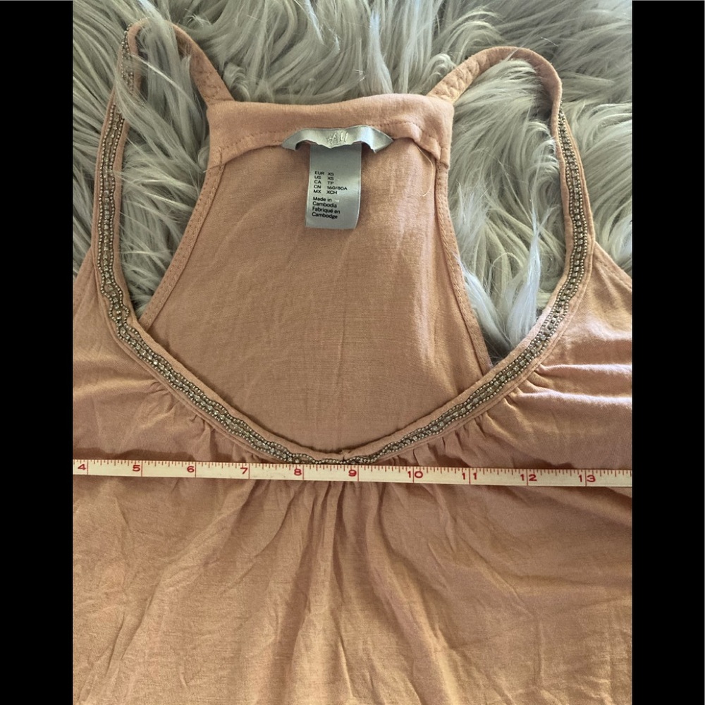 Jeweled neck line top